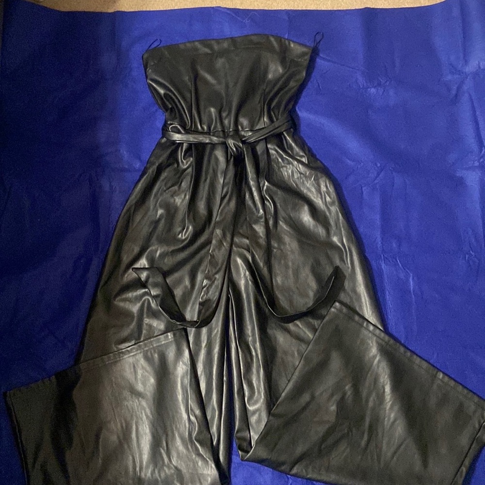Fashion Nova strapless jumpsuit